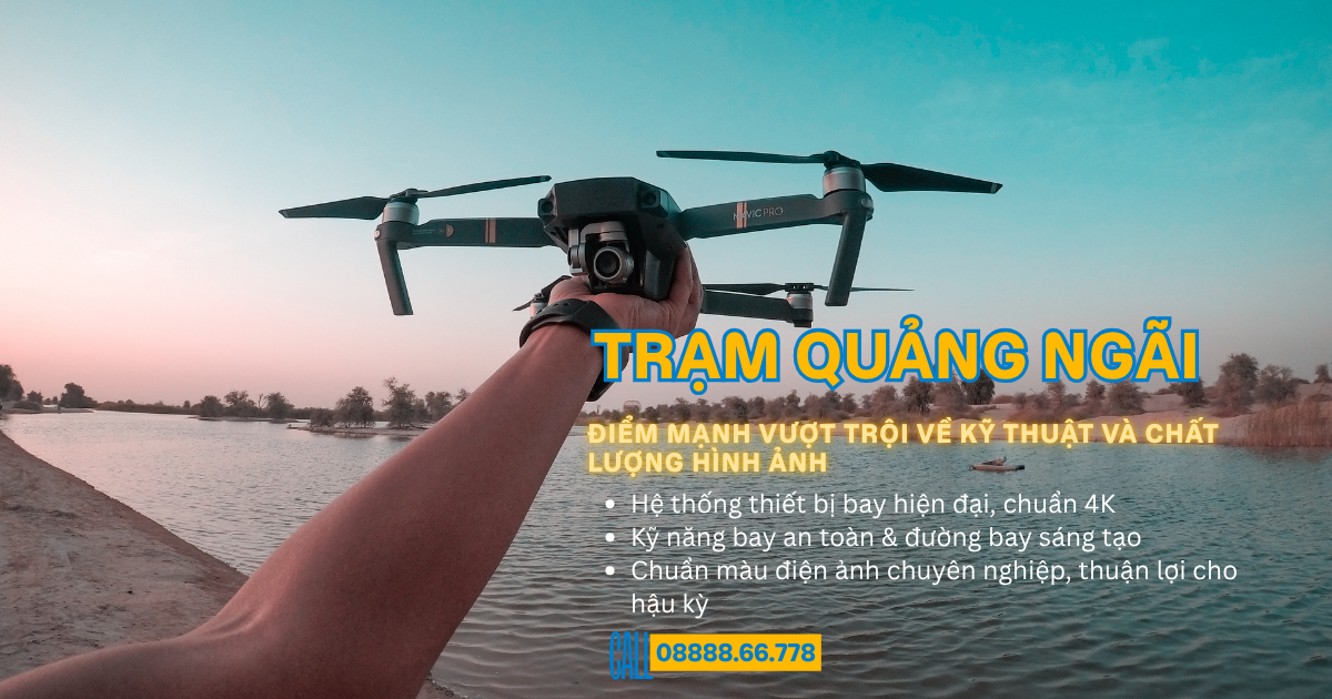 Dịch vụ bay flycam ở Quảng Ngãi