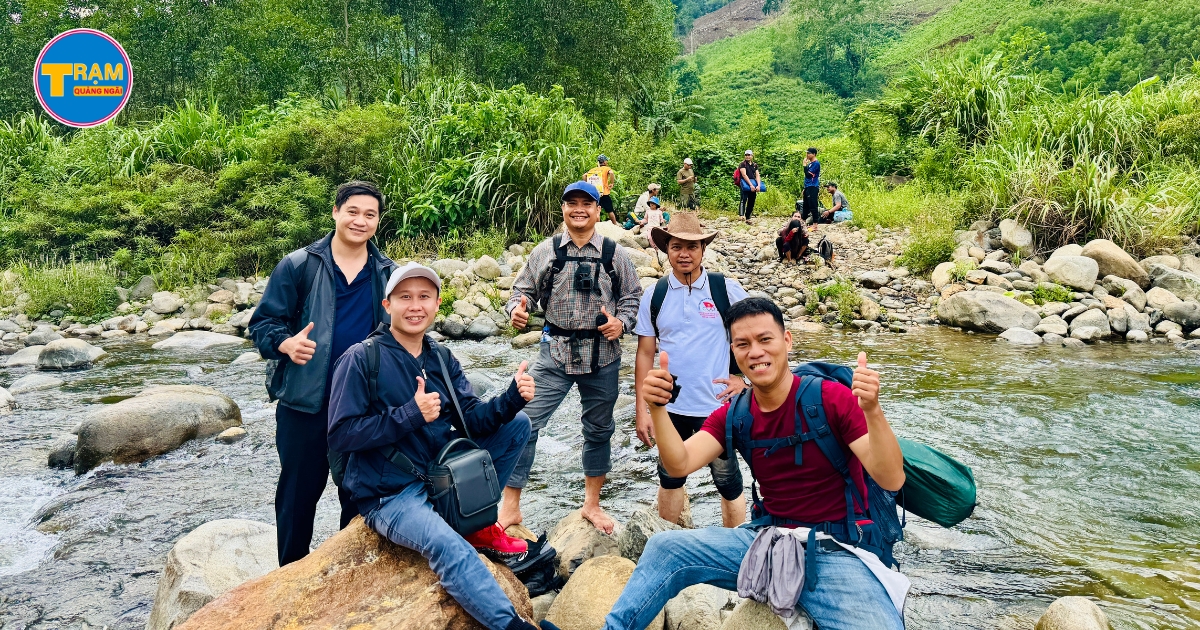 Thác Lây ở Quảng Ngãi