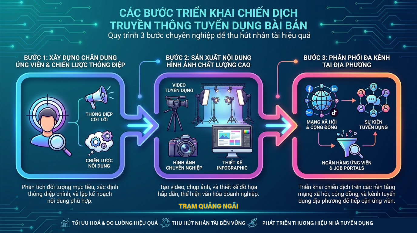 Truyền thông trong tuyển dụng ở Quảng Ngãi