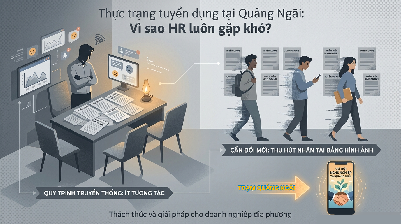 Truyền thông trong tuyển dụng ở Quảng Ngãi
